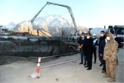 Vali Akbıyık, jandarma sosyal tesisinin temelini attı Vali Akbıyık, jandarma sosyal tesisinin temelini attı