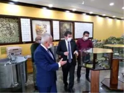Vali Tavlı MAYBİR'i ziyaret etti Vali Tavlı MAYBİR'i ziyaret etti