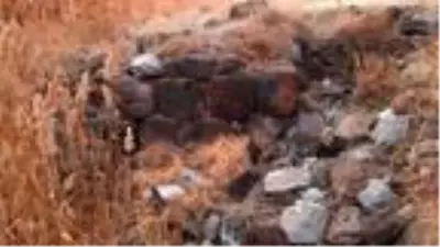 Van Gölü çekilince Urartular dönemine ait liman kalıntıları ortaya çıktı Van Gölü çekilince Urartular dönemine ait liman kalıntıları ortaya çıktı
