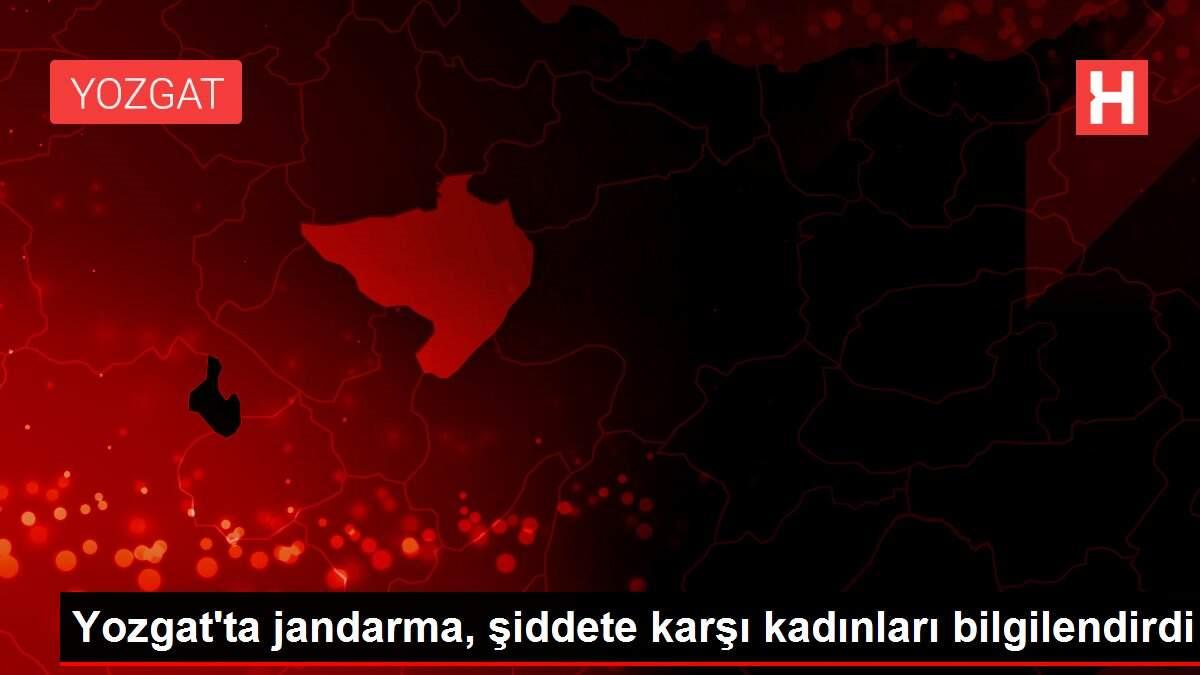 Son dakika haberi... Yozgat'ta jandarma, şiddete karşı kadınları bilgilendirdi Son dakika haberi... Yozgat'ta jandarma, şiddete karşı kadınları bilgilendirdi