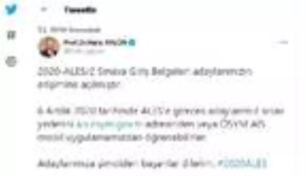 2020 ALES/2 sınava giriş belgeleri erişime açıldı