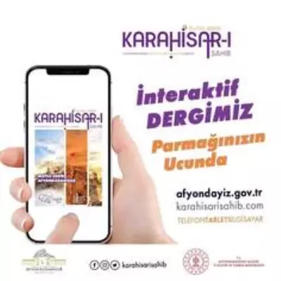 Afyonkarahisar'ın dijital dergisi yayın hayatına başladı Afyonkarahisar'ın dijital dergisi yayın hayatına başladı