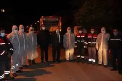 Amasya'nın korona virüs avcısı temizlik timi Amasya'nın korona virüs avcısı temizlik timi