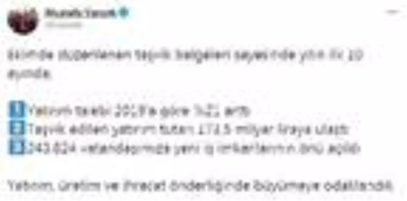 Son dakika haberleri | Bakan Varank: 'Yatırım, üretim ve ihracat önderliğinde büyümeye odaklandık'