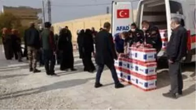 Barış Pınar'ında insani yardımlar sürüyor Barış Pınar'ında insani yardımlar sürüyor