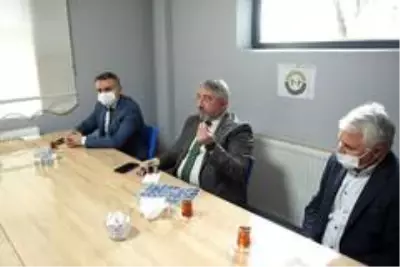 Başkan Aşgın, işadamlarıyla bir araya geldi Başkan Aşgın, işadamlarıyla bir araya geldi