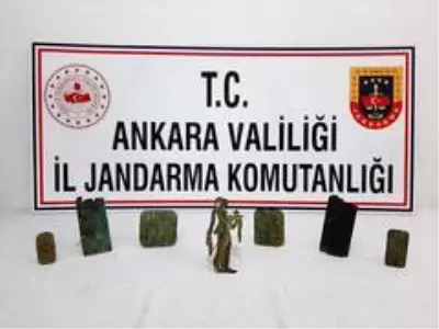 Başkent'te tarihi eser kaçakçılığı operasyonu Başkent'te tarihi eser kaçakçılığı operasyonu