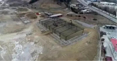 Boyabat Canlı Hayvan Pazarı inşaatı hızla yükseliyor Boyabat Canlı Hayvan Pazarı inşaatı hızla yükseliyor