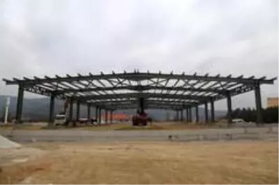 Boyabat Canlı Hayvan Pazarı inşaatı hızla yükseliyor Boyabat Canlı Hayvan Pazarı inşaatı hızla yükseliyor