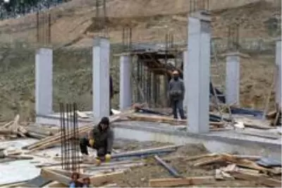 Boyabat Canlı Hayvan Pazarı inşaatı hızla yükseliyor Boyabat Canlı Hayvan Pazarı inşaatı hızla yükseliyor