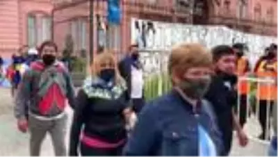 BUENOS AIRES - Arjantin Maradona'ya veda ediyor (3) BUENOS AIRES - Arjantin Maradona'ya veda ediyor (3)