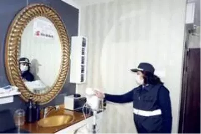 Çankaya Belediyesinden korona virüs denetimi Çankaya Belediyesinden korona virüs denetimi