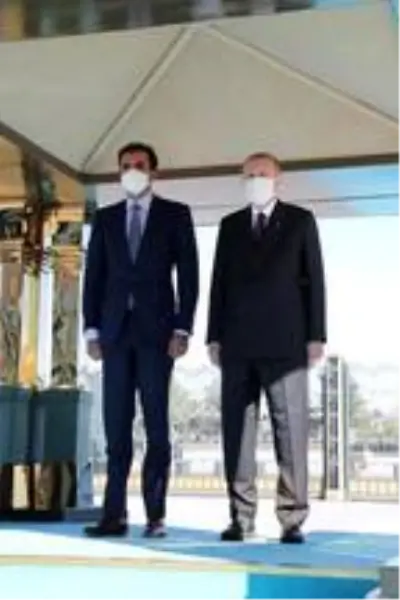 Son Dakika | Cumhurbaşkanı Erdoğan, Katar Emiri Al Sani'yi resmi törenle karşıladı Son Dakika | Cumhurbaşkanı Erdoğan, Katar Emiri Al Sani'yi resmi törenle karşıladı