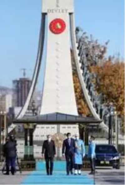 Son Dakika | Cumhurbaşkanı Erdoğan, Katar Emiri Al Sani'yi resmi törenle karşıladı Son Dakika | Cumhurbaşkanı Erdoğan, Katar Emiri Al Sani'yi resmi törenle karşıladı