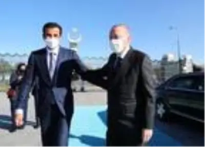 Son Dakika | Cumhurbaşkanı Erdoğan, Katar Emiri Al Sani'yi resmi törenle karşıladı Son Dakika | Cumhurbaşkanı Erdoğan, Katar Emiri Al Sani'yi resmi törenle karşıladı