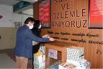 Gönül öğretmenden köy okullarına kütüphane Gönül öğretmenden köy okullarına kütüphane