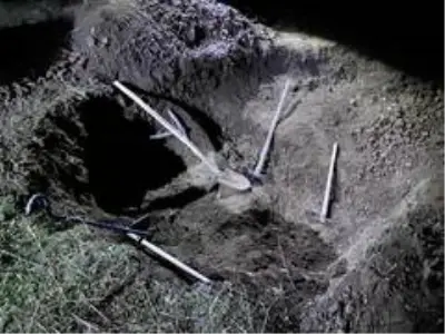 Jandarma'dan define avcılarına suçüstü Jandarma'dan define avcılarına suçüstü