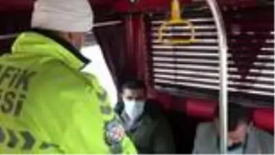 Karantinada olması gereken kişi halk otobüsünde yakalandı Karantinada olması gereken kişi halk otobüsünde yakalandı
