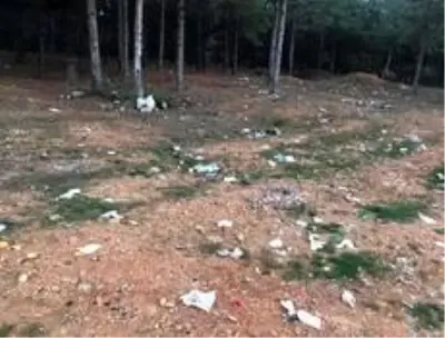 Kent Ormanı pislikten geçilmiyor Kent Ormanı pislikten geçilmiyor