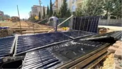 Kent Parkta çalışmalar devam ediyor Kent Parkta çalışmalar devam ediyor