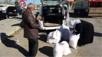 Muş'tan batı illerine kışlık erzak Muş'tan batı illerine kışlık erzak