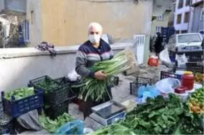 Organik Örenli pırasası tezgahlardaki yerini aldı Organik Örenli pırasası tezgahlardaki yerini aldı