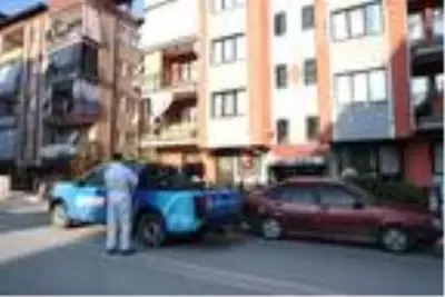 Pamukkale'de vaka görülen apartmanlarda dezenfeksiyon Pamukkale'de vaka görülen apartmanlarda dezenfeksiyon