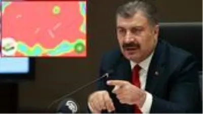 Sağlık Bakanı Koca'nın temmuz ayında örnek gösterdiği Samsun'un koronavirüs haritası artık kıpkırmızı Sağlık Bakanı Koca'nın temmuz ayında örnek gösterdiği Samsun'un koronavirüs haritası artık kıpkırmızı