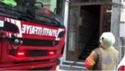 Şişli'de yangın paniği Şişli'de yangın paniği