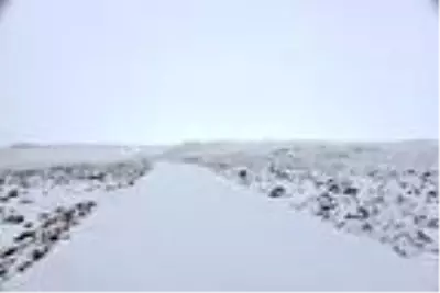 Siverek'te kar yağışının ardından Karacadağ beyaza büründü Siverek'te kar yağışının ardından Karacadağ beyaza büründü