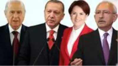 Son seçim anketinde dikkat çeken sonuçlar: Sadece 4 parti barajı geçebiliyor Son seçim anketinde dikkat çeken sonuçlar: Sadece 4 parti barajı geçebiliyor