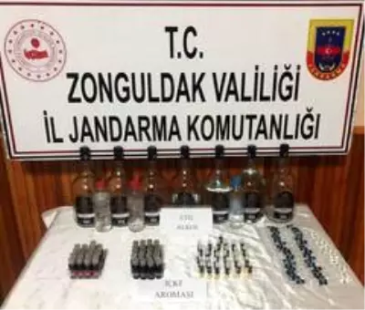 Zonguldak'ta izinsiz etil alkol satan şüpheli gözaltında Zonguldak'ta izinsiz etil alkol satan şüpheli gözaltında