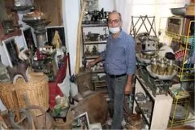 41 yıllık merakı evini müzeye dönüştürdü 41 yıllık merakı evini müzeye dönüştürdü