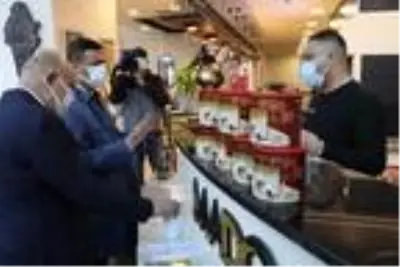 Ankara'da AVM'lerde koronavirüs denetimi Ankara'da AVM'lerde koronavirüs denetimi