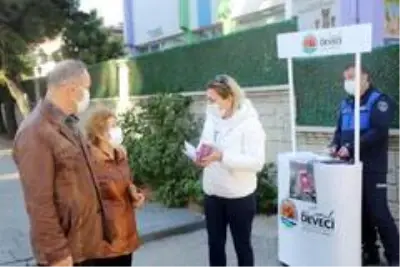 Atakum Belediyesi'nin ekipleri şiddetle mücadele için sahada Atakum Belediyesi'nin ekipleri şiddetle mücadele için sahada