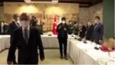 Bakan Elvan ve Gül, TÜSİAD yönetimiyle bir araya geldi Bakan Elvan ve Gül, TÜSİAD yönetimiyle bir araya geldi