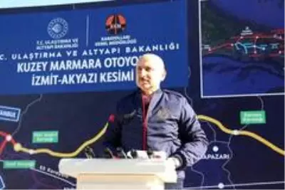 Son dakika... Bakan Karaismailoğlu: '321 kilometresi tamamlanan Kuzey Marmara Otoyolu tamamen akıllı bir otoyol olarak dizayn edildi' Son dakika... Bakan Karaismailoğlu: '321 kilometresi tamamlanan Kuzey Marmara Otoyolu tamamen akıllı bir otoyol olarak dizayn edildi'