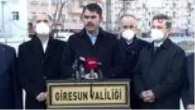 'Dereli ve Doğankent'teki afet konutlarını 2021 yılı Haziran ayı içinde sahiplerine teslim ediyor olacağız' 'Dereli ve Doğankent'teki afet konutlarını 2021 yılı Haziran ayı içinde sahiplerine teslim ediyor olacağız'