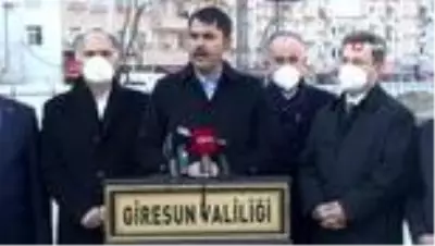 'Dereli ve Doğankent'teki afet konutlarını 2021 yılı Haziran ayı içinde sahiplerine teslim ediyor olacağız' 'Dereli ve Doğankent'teki afet konutlarını 2021 yılı Haziran ayı içinde sahiplerine teslim ediyor olacağız'