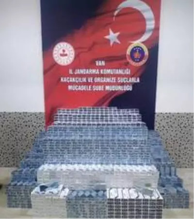 Başkale'de 24 bin 70 paket kaçak sigara ele geçirildi Başkale'de 24 bin 70 paket kaçak sigara ele geçirildi