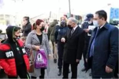 Başkan Aydıner'den pazarda HES kodu denetimi Başkan Aydıner'den pazarda HES kodu denetimi