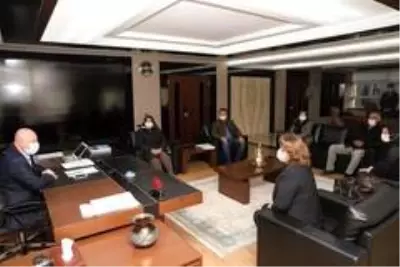 Başkan Çolakbayrakdar KAPTAR üyelerini kabul etti Başkan Çolakbayrakdar KAPTAR üyelerini kabul etti