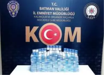 Batman'da kaçak akaryakıt ve sigara ele geçirildi Batman'da kaçak akaryakıt ve sigara ele geçirildi