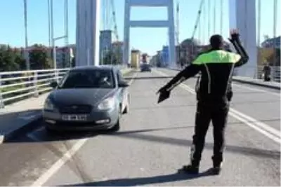 Çarşamba'da asayiş uygulaması Çarşamba'da asayiş uygulaması