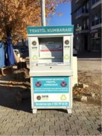 Çavdarhisar Belediyesi'nden 'Atık Giysileri Toplama' projesi Çavdarhisar Belediyesi'nden 'Atık Giysileri Toplama' projesi