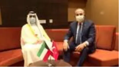 Çavuşoğlu, Kuveyt Dışişleri Bakanı Şeyh Al-Jaber Al-Sabah ile görüştü Çavuşoğlu, Kuveyt Dışişleri Bakanı Şeyh Al-Jaber Al-Sabah ile görüştü