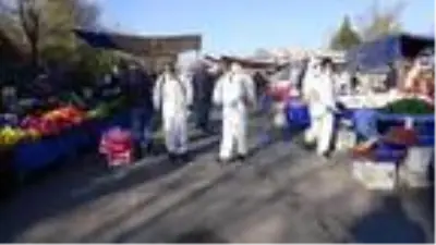 Edirne'nin meşhur Ulus Pazarı kapandı, Bulgar turistler geri döndü Edirne'nin meşhur Ulus Pazarı kapandı, Bulgar turistler geri döndü