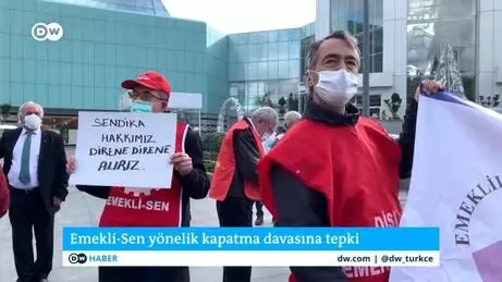 Emekliler zam talebiyle sokağa çıktı Emekliler zam talebiyle sokağa çıktı