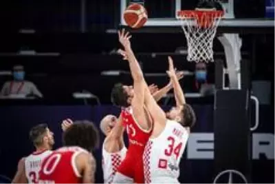 A Milli Erkek Basketbol Takımı, Hırvatistan'a 79-62 mağlup oldu A Milli Erkek Basketbol Takımı, Hırvatistan'a 79-62 mağlup oldu