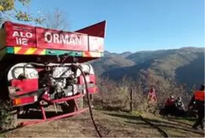 Son dakika haber | Fındıklık yangını kısa sürede söndürüldü Son dakika haber | Fındıklık yangını kısa sürede söndürüldü